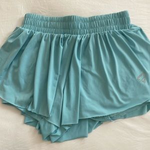 Luogongzi flowy running shorts for women.
